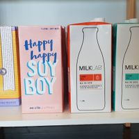 Offers soy, almond and coconut milk at Sonny Cafe in Inverleigh