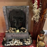 Decorations  at Thai Zen in Bruges