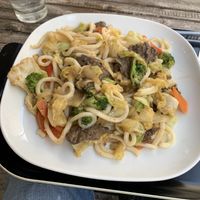 M2 Rindvleisch mit Udon  at Formosa Food in Vienna