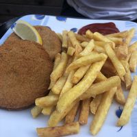 Vegan schnitzel at Formosa Food in Vienna
