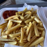 “Side” of fries  at OC Kabob in Ocean City