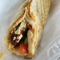Falafel wrap at OC Kabob in Ocean City