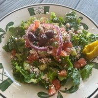 Greek salad at OC Kabob in Ocean City