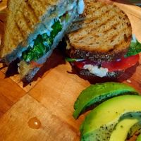 Zen garden panini at Garden Song in Roanoke