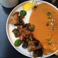 Vegan mafé at Table Metis in Paris