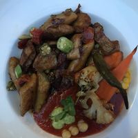 Bagnocchi with pomodoro  at Table Metis in Paris