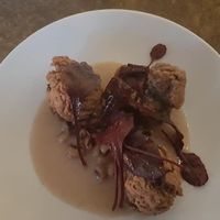 red bean acras with cowpea sauce at Table Metis in Paris