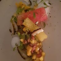 Exotic fruits salad at Table Metis in Paris