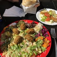 Food at Le Falafel in Nice