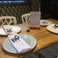 Our table  at The Food Studio in Mindo