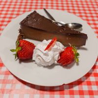 Vegan Choc Cheesecake at Italia Pizza & Pasta in Currimundi