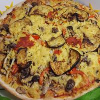 Vegan Mediteranean Pizza at Italia Pizza & Pasta in Currimundi