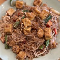 Pad Thai fried tofu. Excellent   at Lemongrass in Annapolis