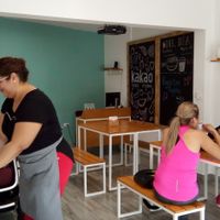 Friendly and gracious service at Kakao Cocina Vegana in La Paz