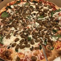 Mushroom spinach and sausage   at Troy's Italian Kitchen in Arlington