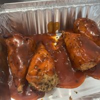 Gochujang vegan wings were killer!!!  at Troy's Italian Kitchen in Arlington