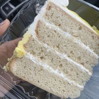 Lemon slice 🍋🍰  at Troy's Italian Kitchen in Arlington