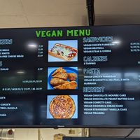 Vegan menu as of apr 2026 at Troy's Italian Kitchen in Arlington