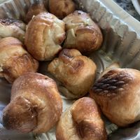 Garlic knots come with marinara  at Troy's Italian Kitchen in Arlington