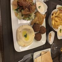 Vegetarian mezze  at Chez Bacchus in Lille