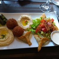 Assiette decouverte(vegan) 12,50 euros. at Chez Bacchus in Lille