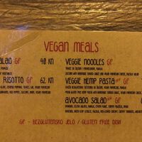 Vegan Menu (Sept ‘18) at Good Food in Split
