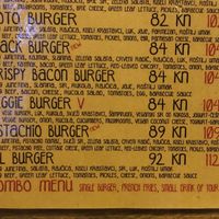 Veggie Burger is vegan if you remove the yoghurt-garlic sauce at Good Food in Split