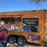 Food truck with everything vegan at Go Vegan San Antonio in San Antonio