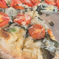 Margherita (with Daiya) at My Father's Pizza in Black Mountain