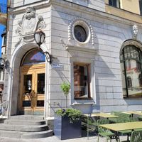 Shop front at MAX in Uppsala