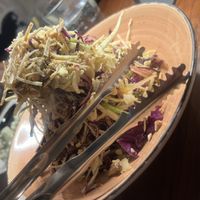 Cabbage slaw   at Kasa Moto in Toronto