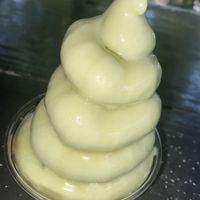 Matcha Soft Serve with Agave drizzle at Sweet Soul in Tampa