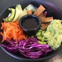 Tofu Poke Bowl at Chelle's Soulfood in Officer