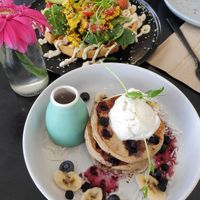 Pancakes at Chelle's Soulfood in Officer