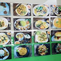 Full menu view at Harmony Vegetarian and Cafe in Denpasar