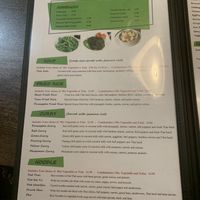 Vegan menu 1/2  at Thai Time in Jackson