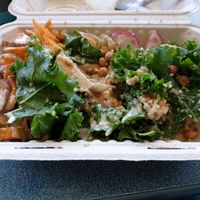 Vegan buddha bowl at Uprooted Market & Cafe in Musquodoboit Harbour