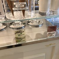 „Milk“ flavors   at Gelateria Ara Macao in Albisola Superiore