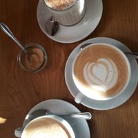 Latte Macchiato at Cafe Hilda in Kiel