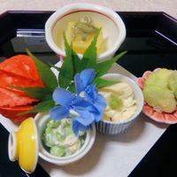 yuba(tofu skin) at Kawagoe Kou Sushi in Kawagoe
