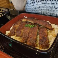 A nice grainy seitan texture. Caramelised seaweed underside. 1500 ish at Kawagoe Kou Sushi in Kawagoe
