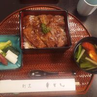 vegan eel (unagi) course ! at Kawagoe Kou Sushi in Kawagoe
