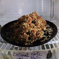 Vegan ball at Blossom Cafe in Pai