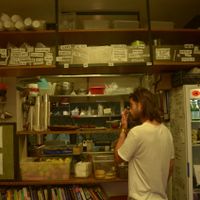 Interior at Bob's Juice Bar in Paris