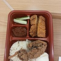 Nasi lemak at Noodle Face - City Square in Johor Bahru