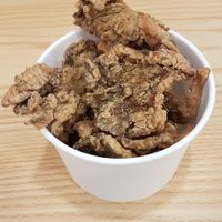 Fried abalone mushroom at Noodle Face - City Square in Johor Bahru