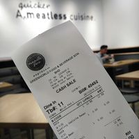 bill  at Noodle Face - City Square in Johor Bahru