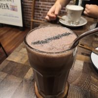 Chocolate oatshake at Rumah Juliet in Jakarta