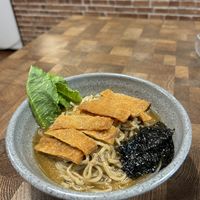 Vegan ramen  at Rumah Juliet in Jakarta