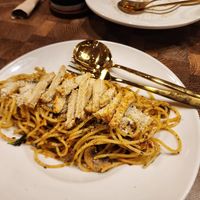 Mushroom olio at Rumah Juliet in Jakarta